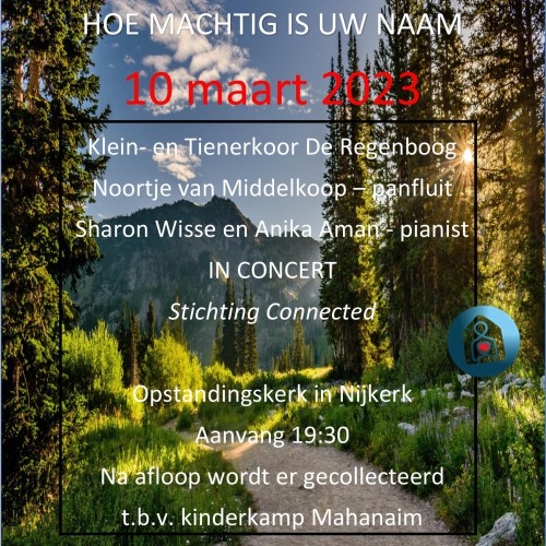 Concert voor kinderkamp Mahanaim